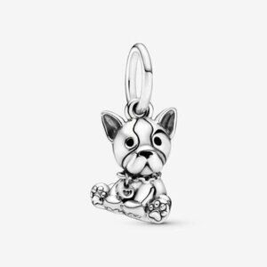 Pandora Silver Puppy Dog Dangle Charm